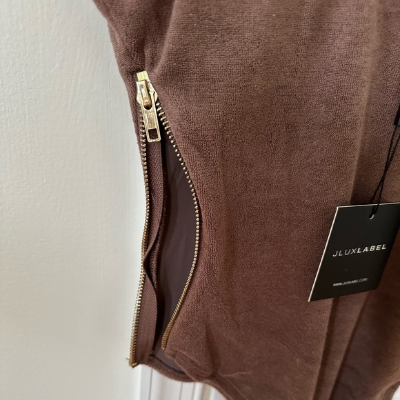 JLUXLABEL Chocolate Brown Bodysuit (NWT) - Picture 5 of 8